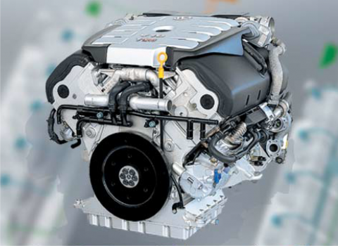 Touareg V10 TDI turbocharger