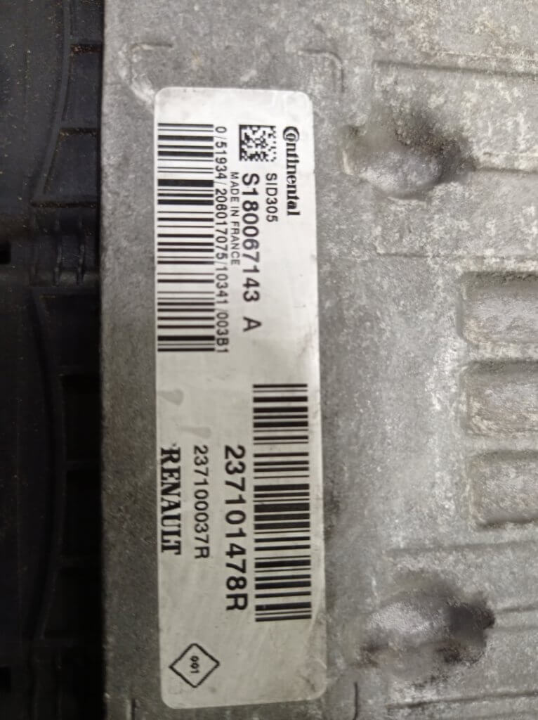 Continental SID305 удаление DPF