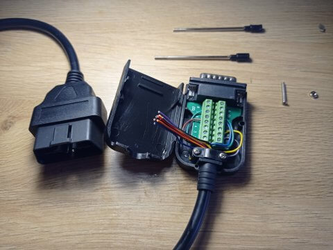 OBD-DB15 KTAG 144300T108 Diagram